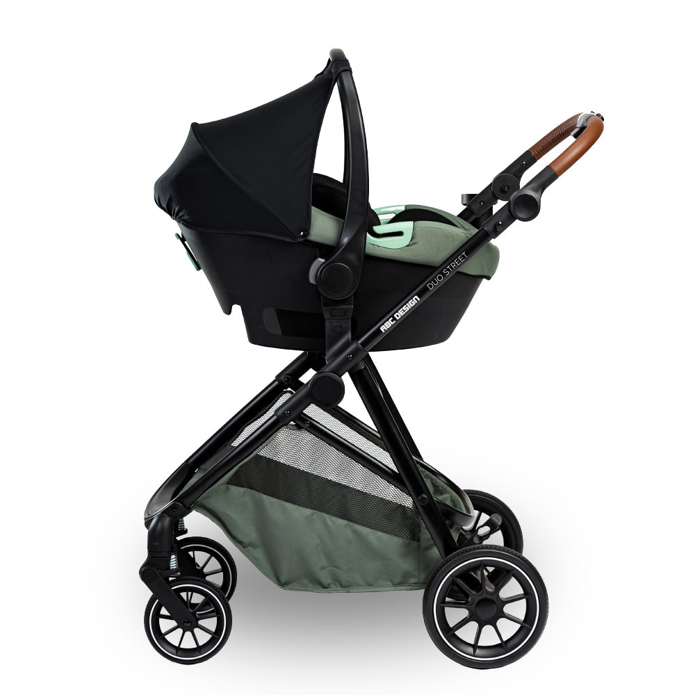 CARRINHO DE BEBÊ DUO STREET BLACK + BASE ISOFIX (COM BEBÊ CONFORTO E ...