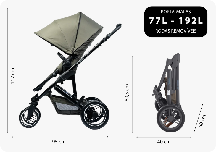 Dimensões COMO 4 Tradicional